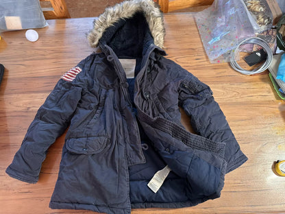 Vintage RRL n3B Carbon Black Down Jacket