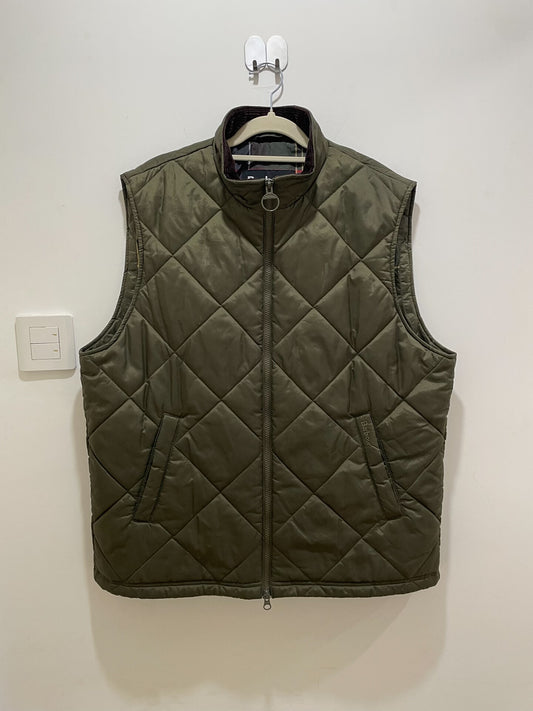 Barbour Finn Gilet in Olive Green