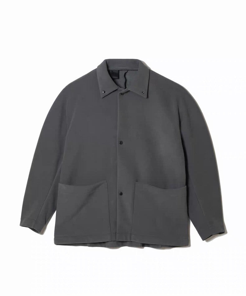 minimalist commuting anti-static shirt jacket
