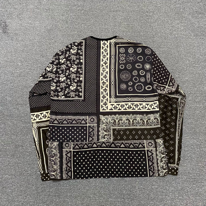 VISVIM 19SS ICT Black White Pattern Shirt