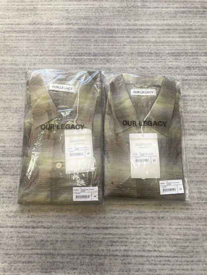 Our Legacy Murky Static Checkered Shirt