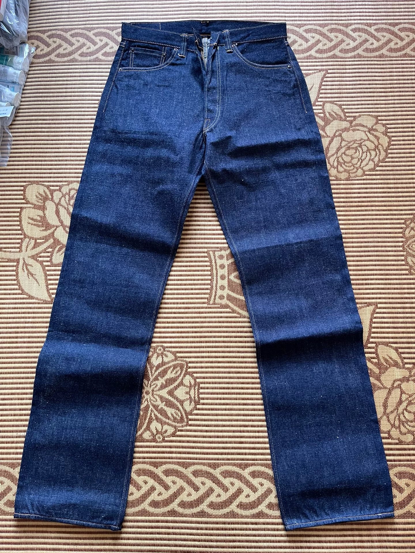 Warehouse Big W Twin Raw Denim Jeans