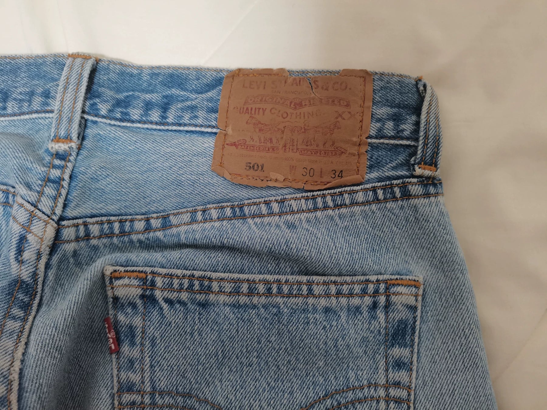 Vintage 1997 Levis 501 Jeans