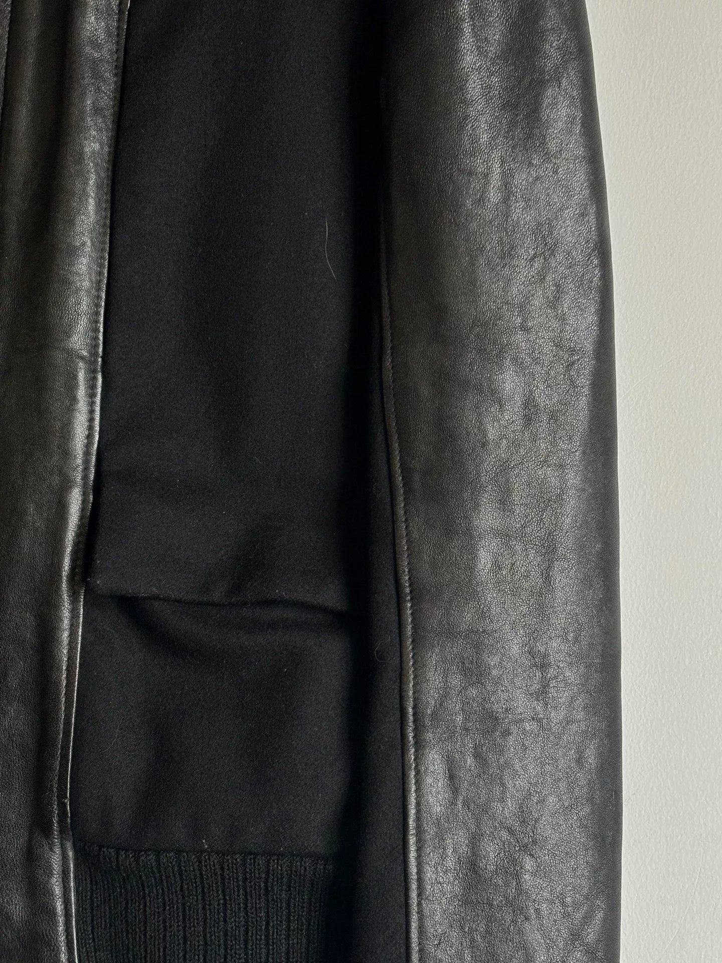 maison margiela 2014 zip jacket in wool