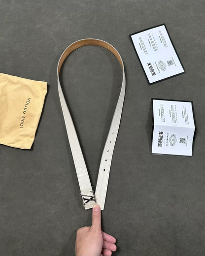 Louis Vuitton White Water Ripple Belt