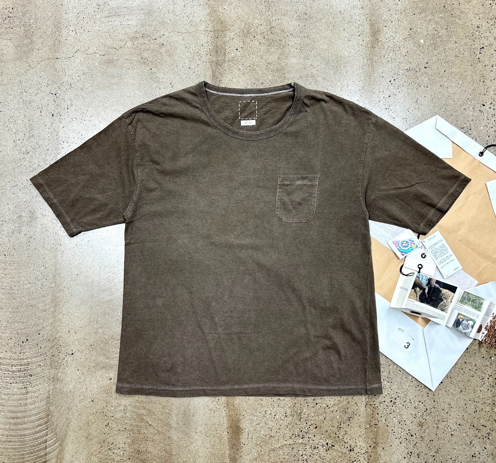 Visvim Jumbo S/S Mud Tee