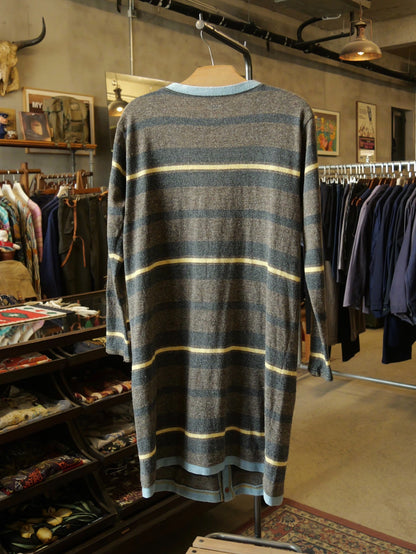 Kapital Three-Pocket Striped Cardigan