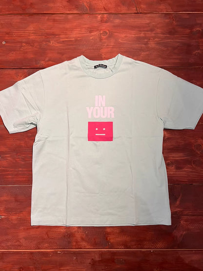 Acne Studios Green Graphic Short Sleeve Tee