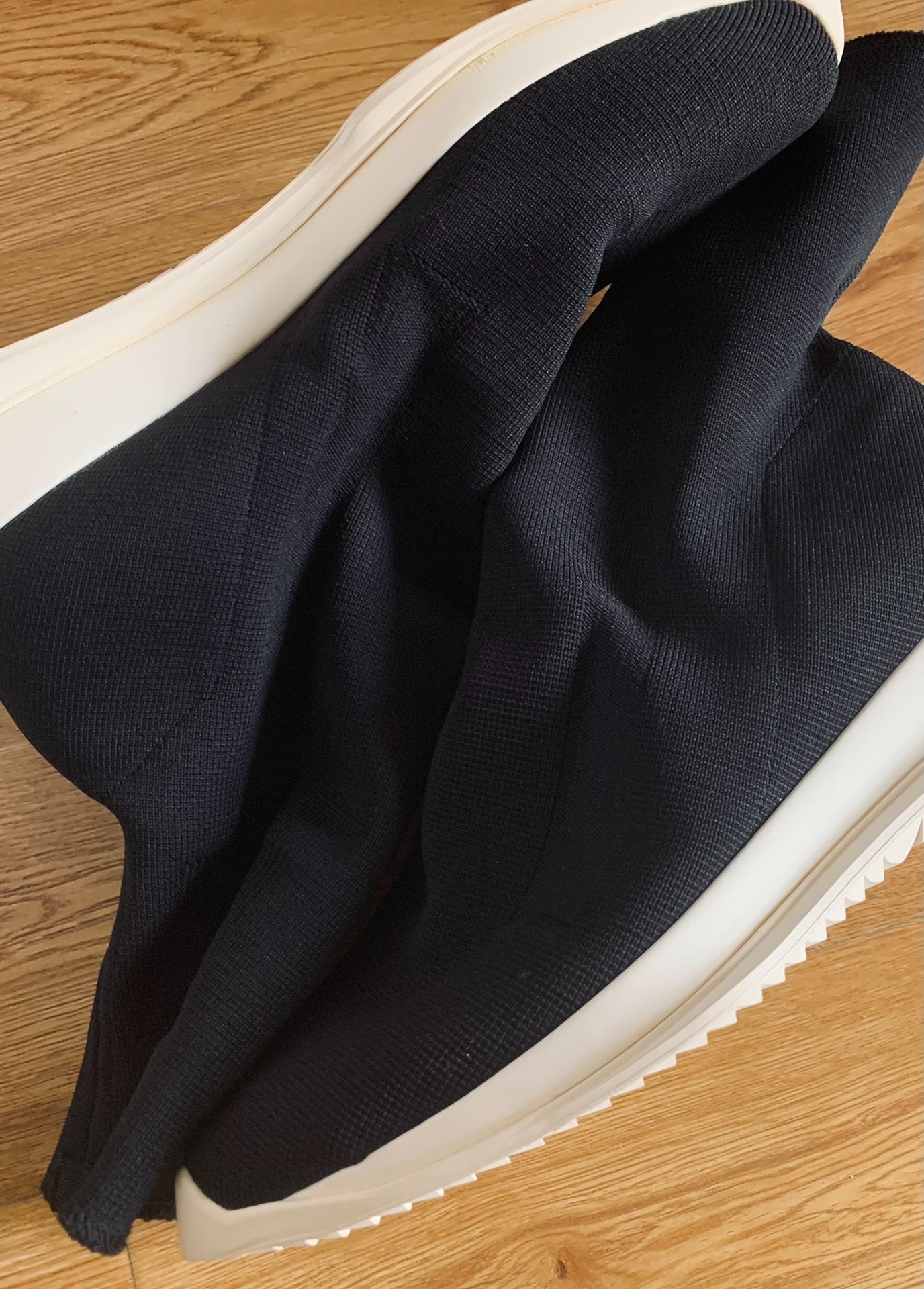 Rick Owens DRKSHDW Men's Boot Sock Shoes