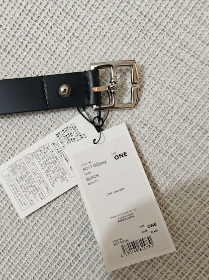 N.HOOLYWOOD 25SS Leather Belt