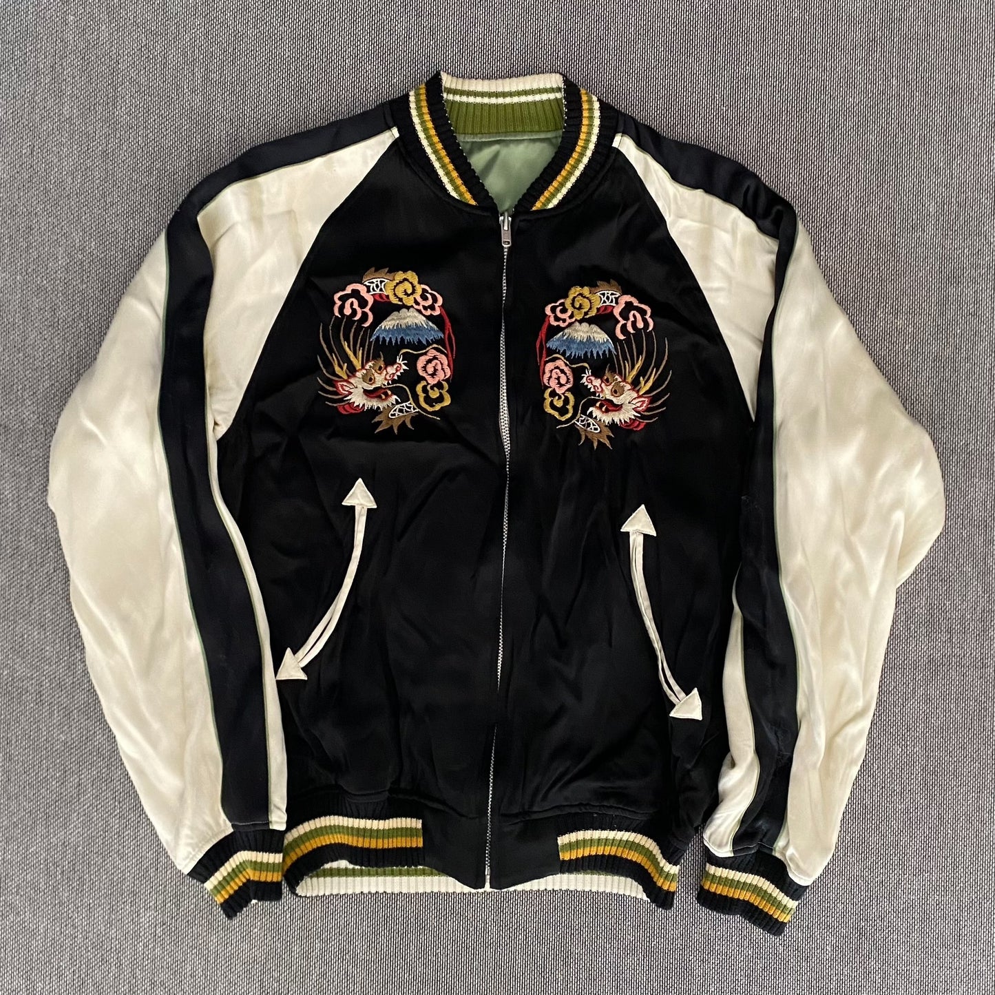 The Flat Head Sakujan Reversible Jacket