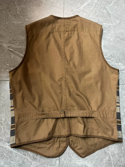 striped wool vest from RRL