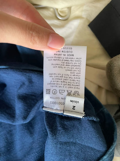 Visvim Indigo Dye Henley S/S