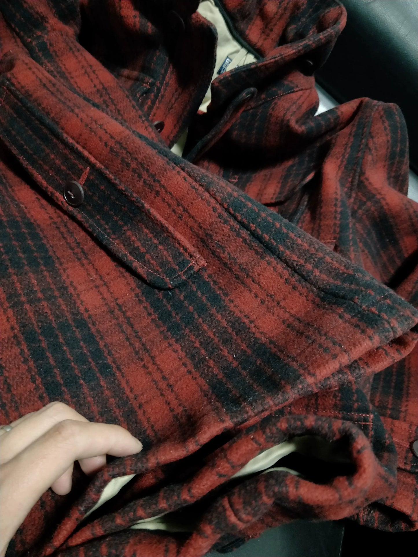 Ralph Lauren Wool Tweed Hunting Coat