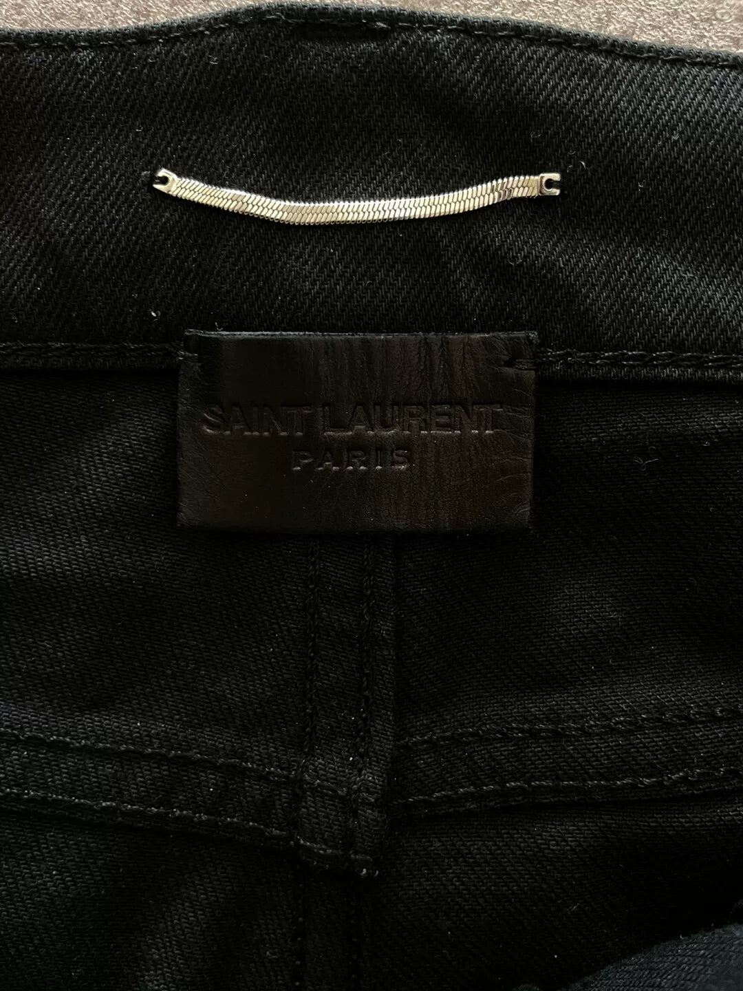 Saint Laurent Slim Black Jeans