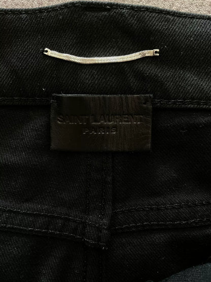 Saint Laurent Slim Black Jeans