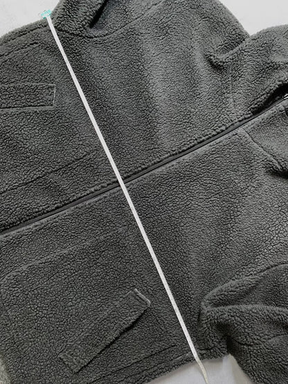 N.HOOLYWOOD Reversible Fleece Hooded Jacket