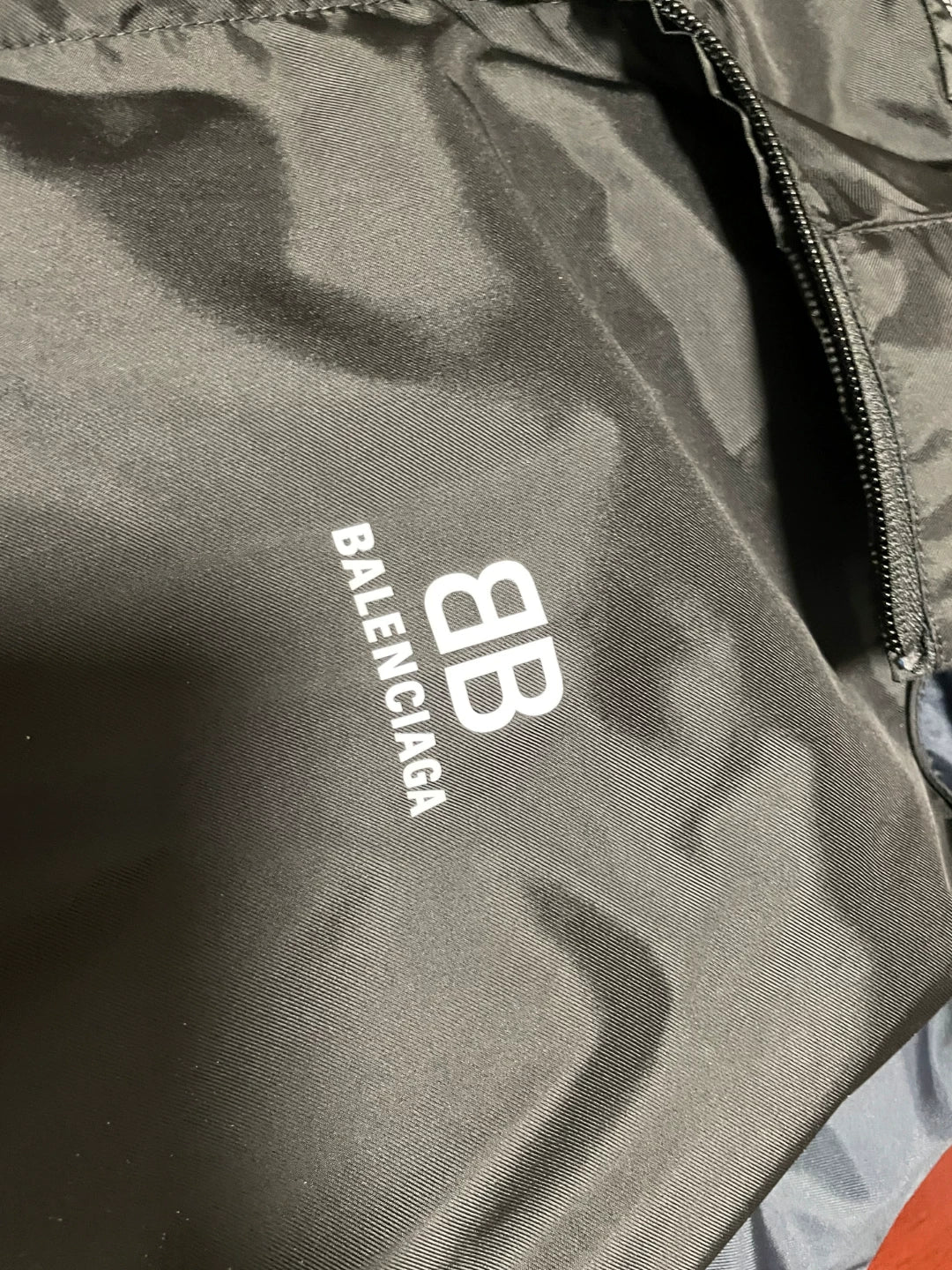 balenciaga dual-layer retro jacket uniform