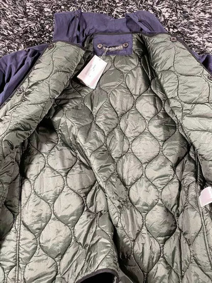 Y/PROJECT Oversized Parka Coat in Black