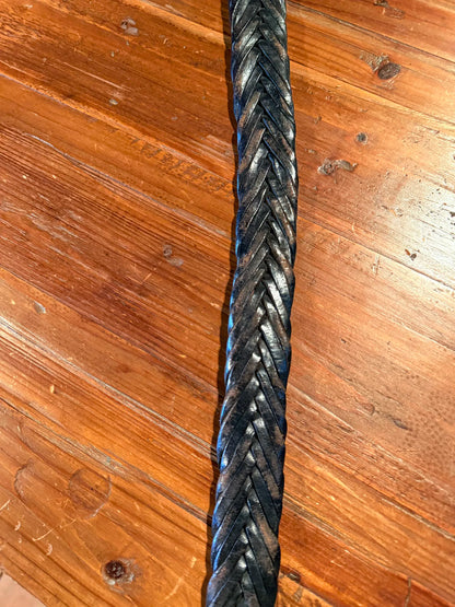 RRL Woven Leather Belt