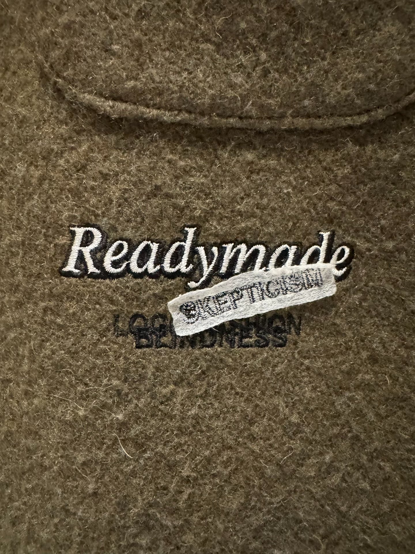 READYMADE Cotton-Padded Wool Coat