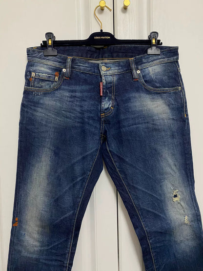 dsquared2 men's casual denim pants