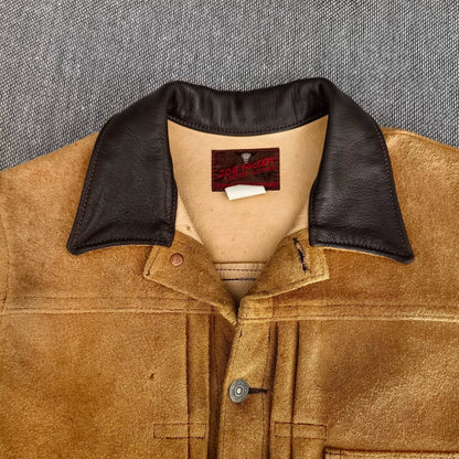 real mccoys joe mccoy suede leather jacket