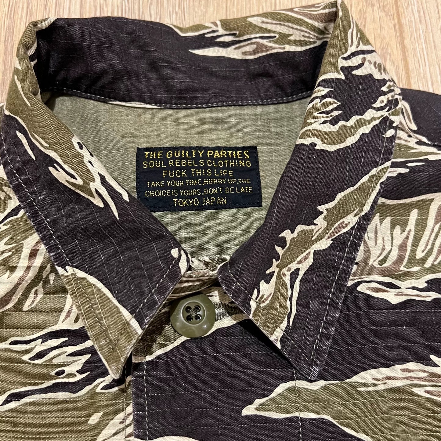 WACKO MARIA x Disco Devil Camo Jacket 18ss
