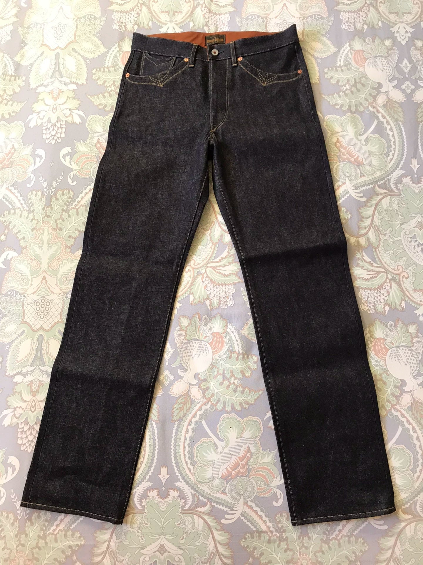 Stevenson Overall 350 Raw Denim Jeans