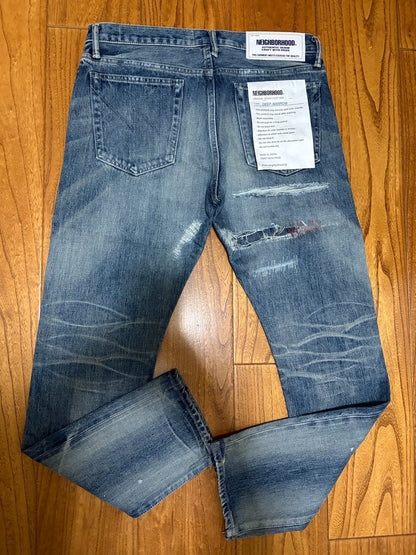 neighborhood claw mod savage jeans