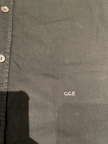 carol christian poell black short sleeve shirt