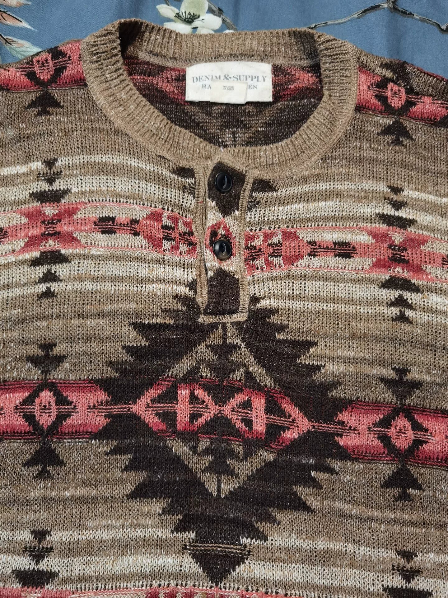 RRL Navajo Southwest Knit Sweater