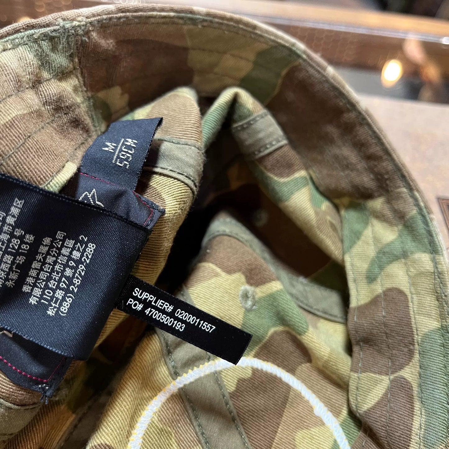 camo embroidered cap by double rl