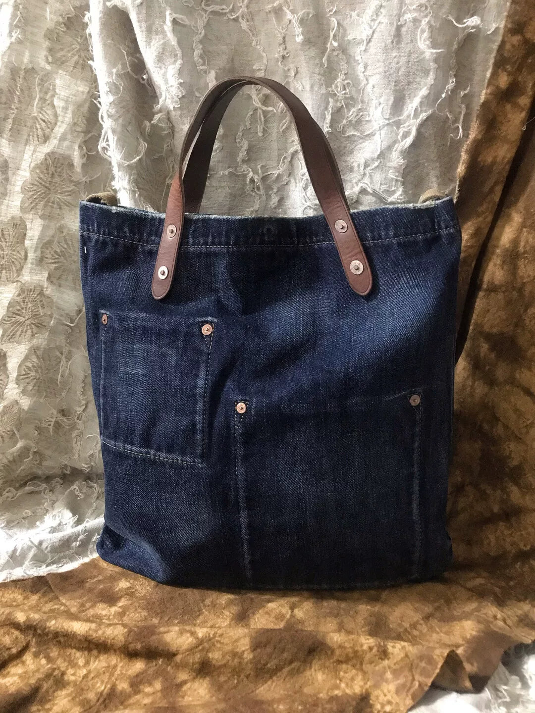 RRL Ralph Lauren Vintage Tote Crossbody Bag