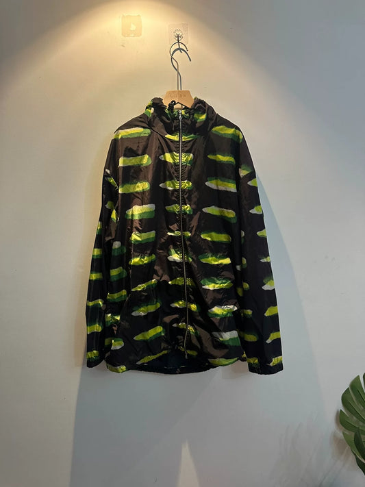 dries van noten zip-up jacket with unique design