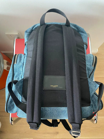 Saint Laurent Camouflage Backpack