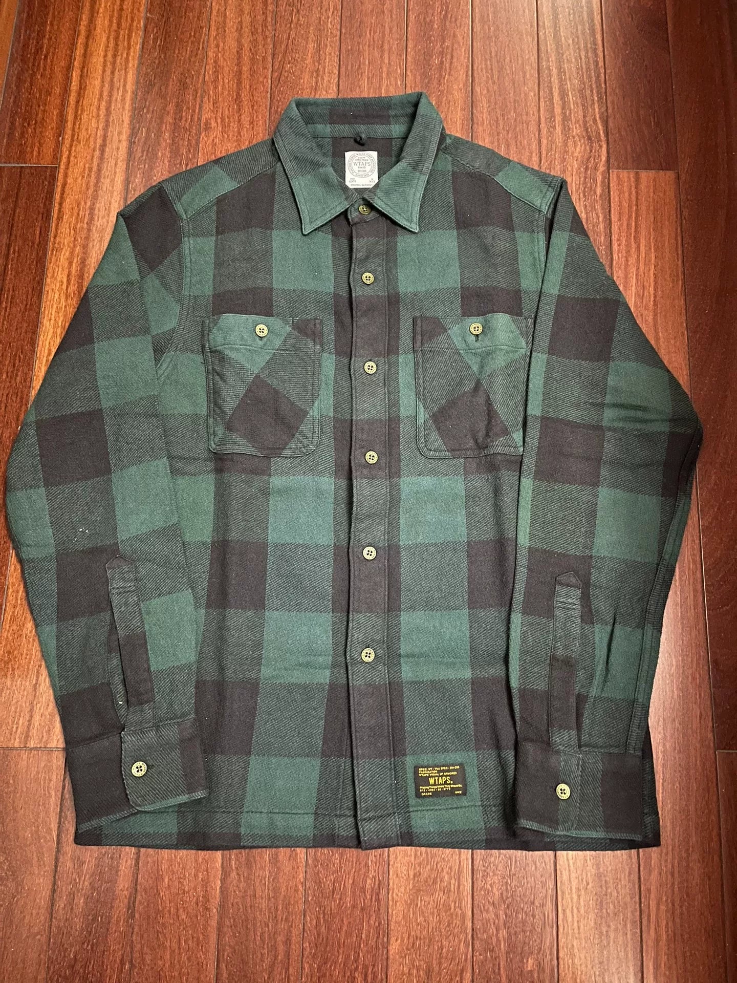 wtaps 14AW Union LS Flannel Shirt