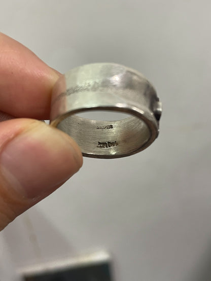 Jean Paul Gaultier Silver Cross Ring