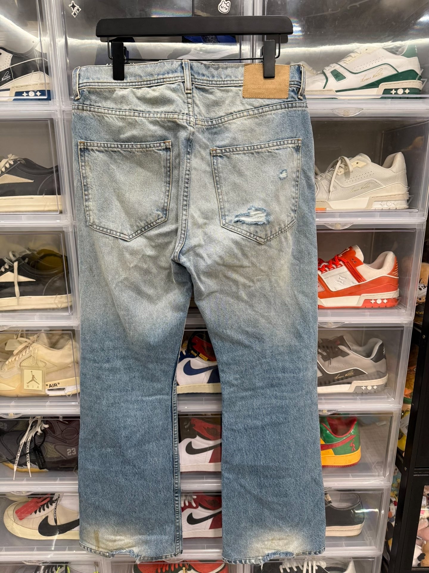 Enfants Riches Deprimes Distressed Mud-Dyed Jeans