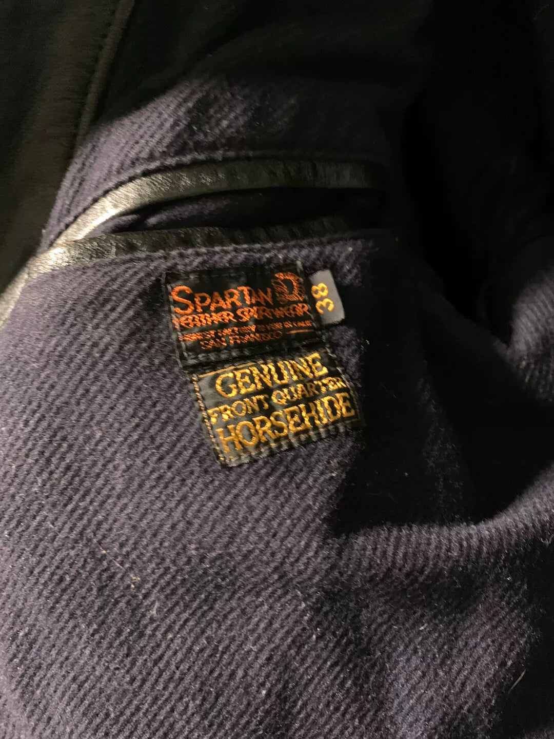 freewheelers leather jacket in excellent condition