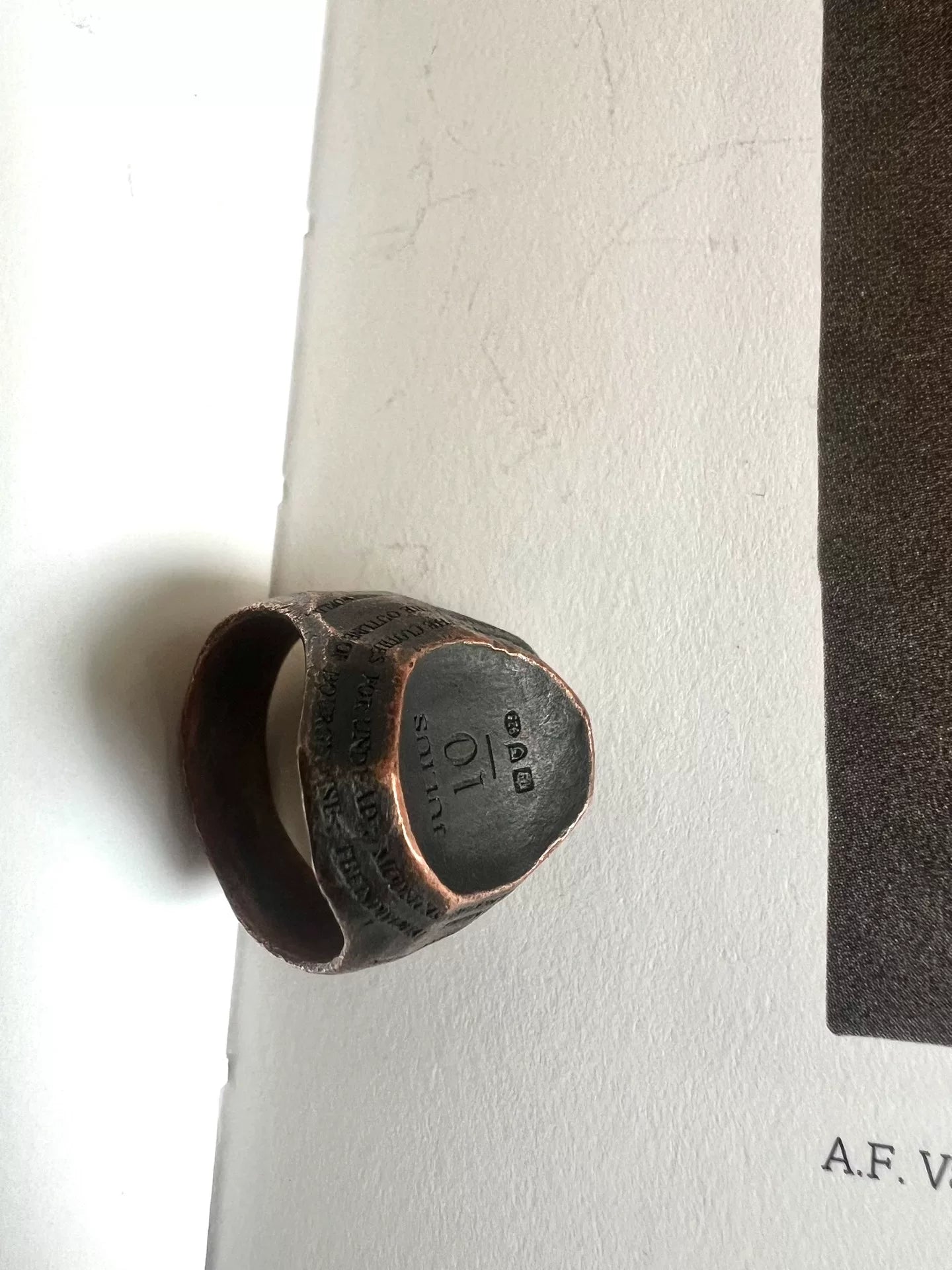 Julius 7 Industrial Silver Ring Limited Edition