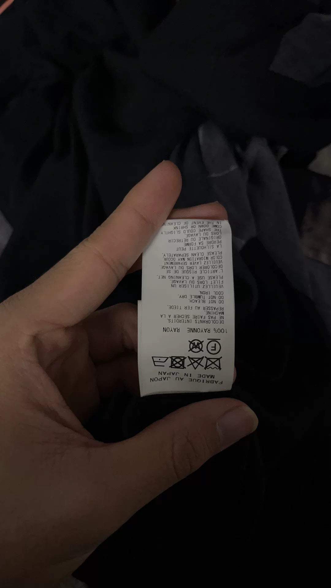 Yohji Yamamoto Portrait Collar Shirt