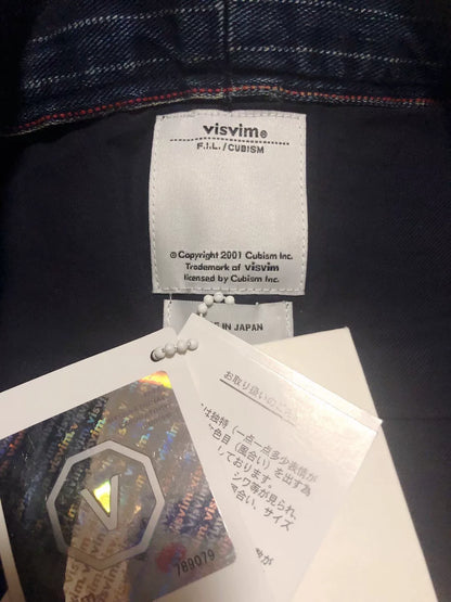 Visvim LHAMO SHIRT WABASH Indigo Striped