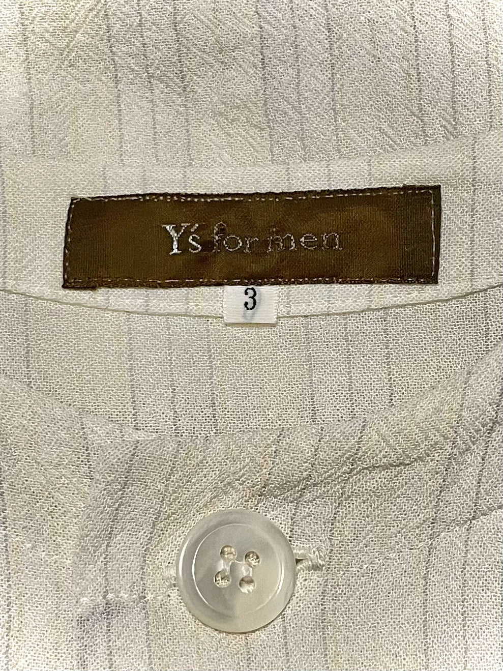 Yohji Yamamoto Y's Men Archive Cardigan