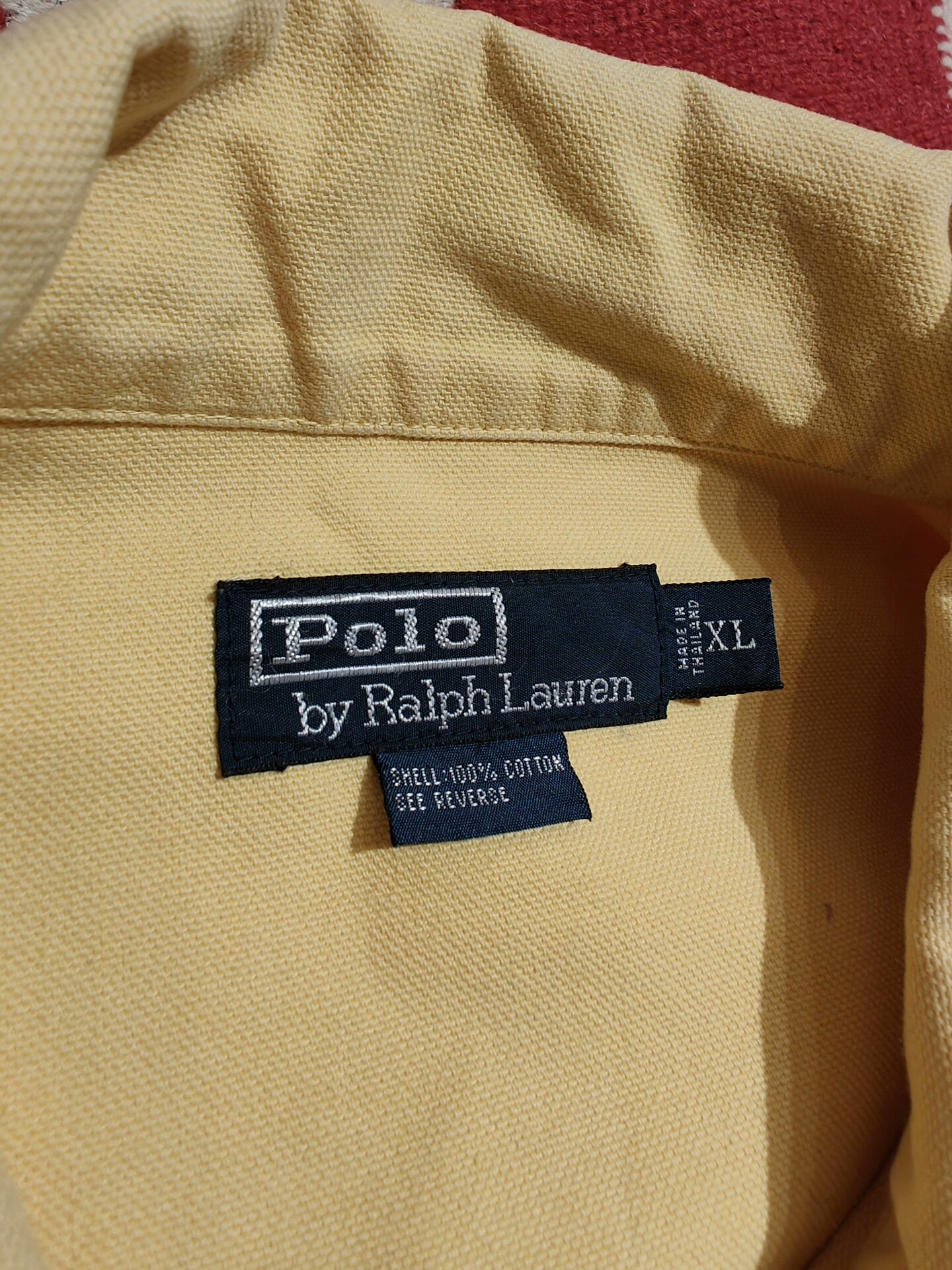 Vintage Polo Yellow Firefighter Jacket
