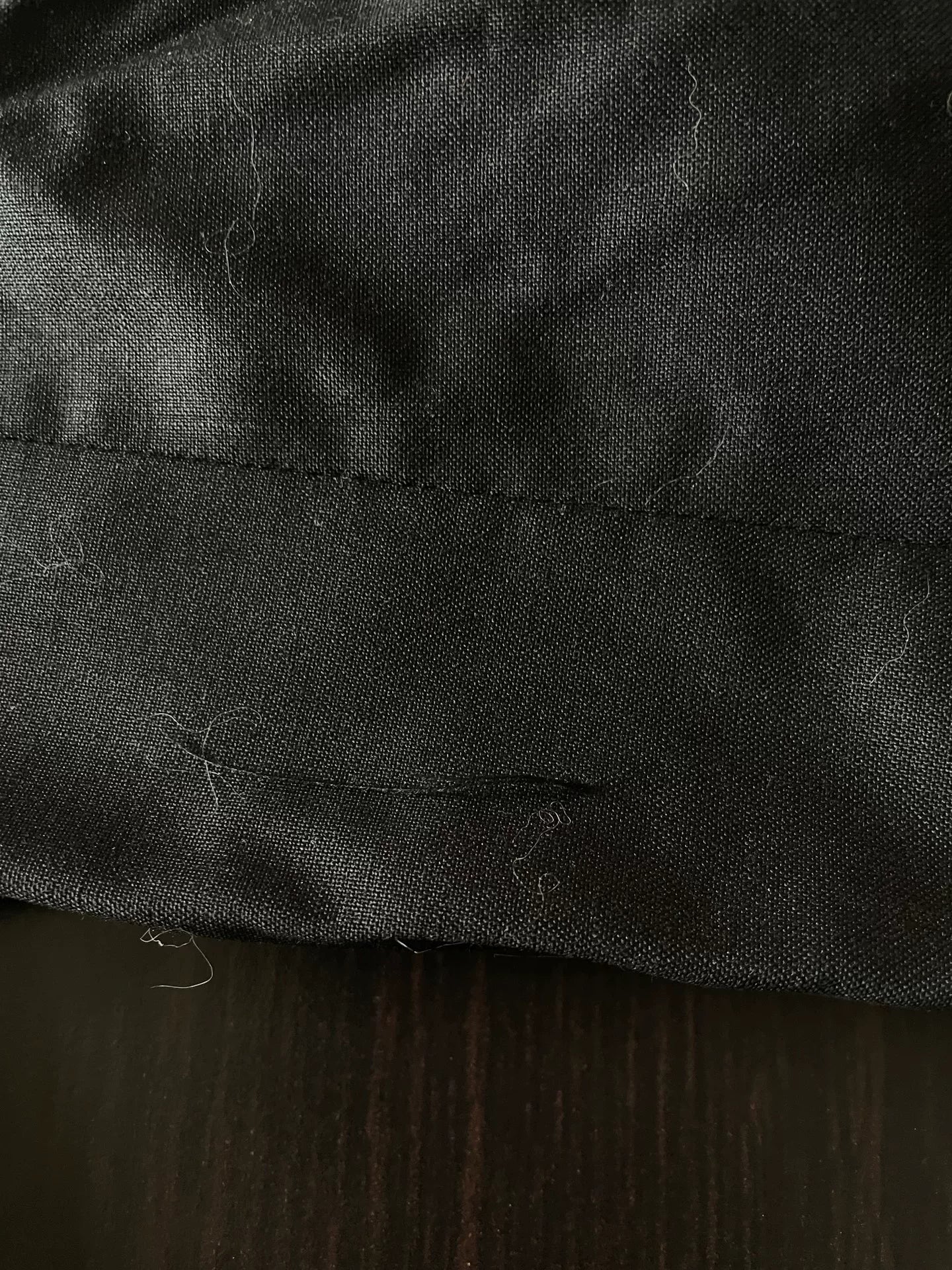 maison margiela black embellished wool suit