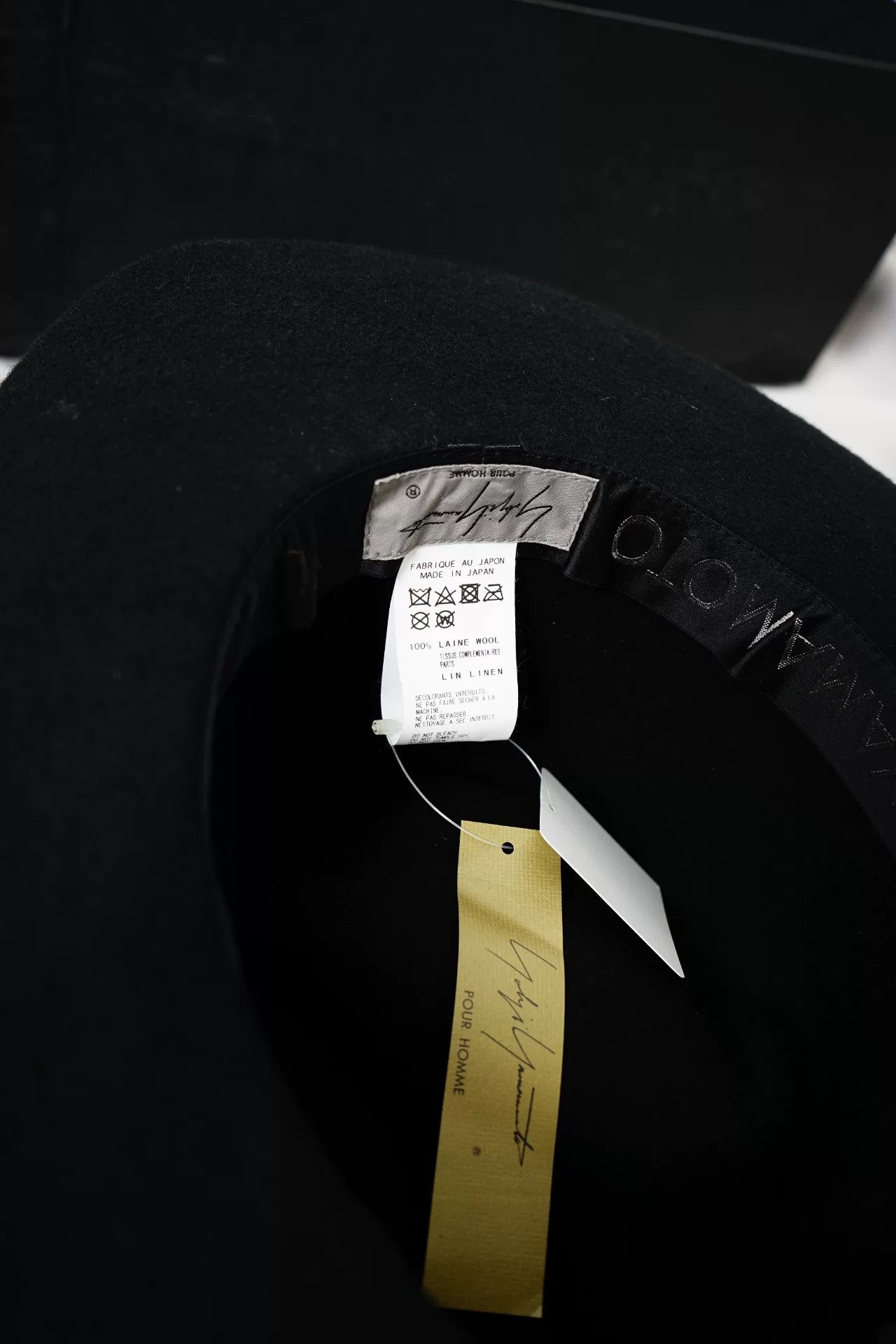 Yohji Yamamoto Wide-Brim Felt Hat