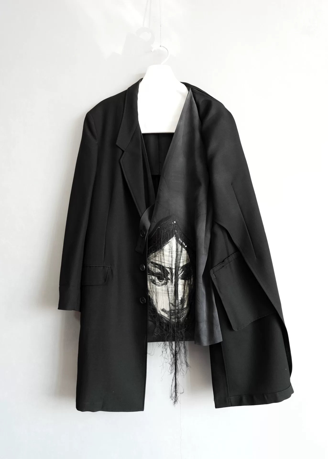 Yohji Yamamoto Dual-Face Coat