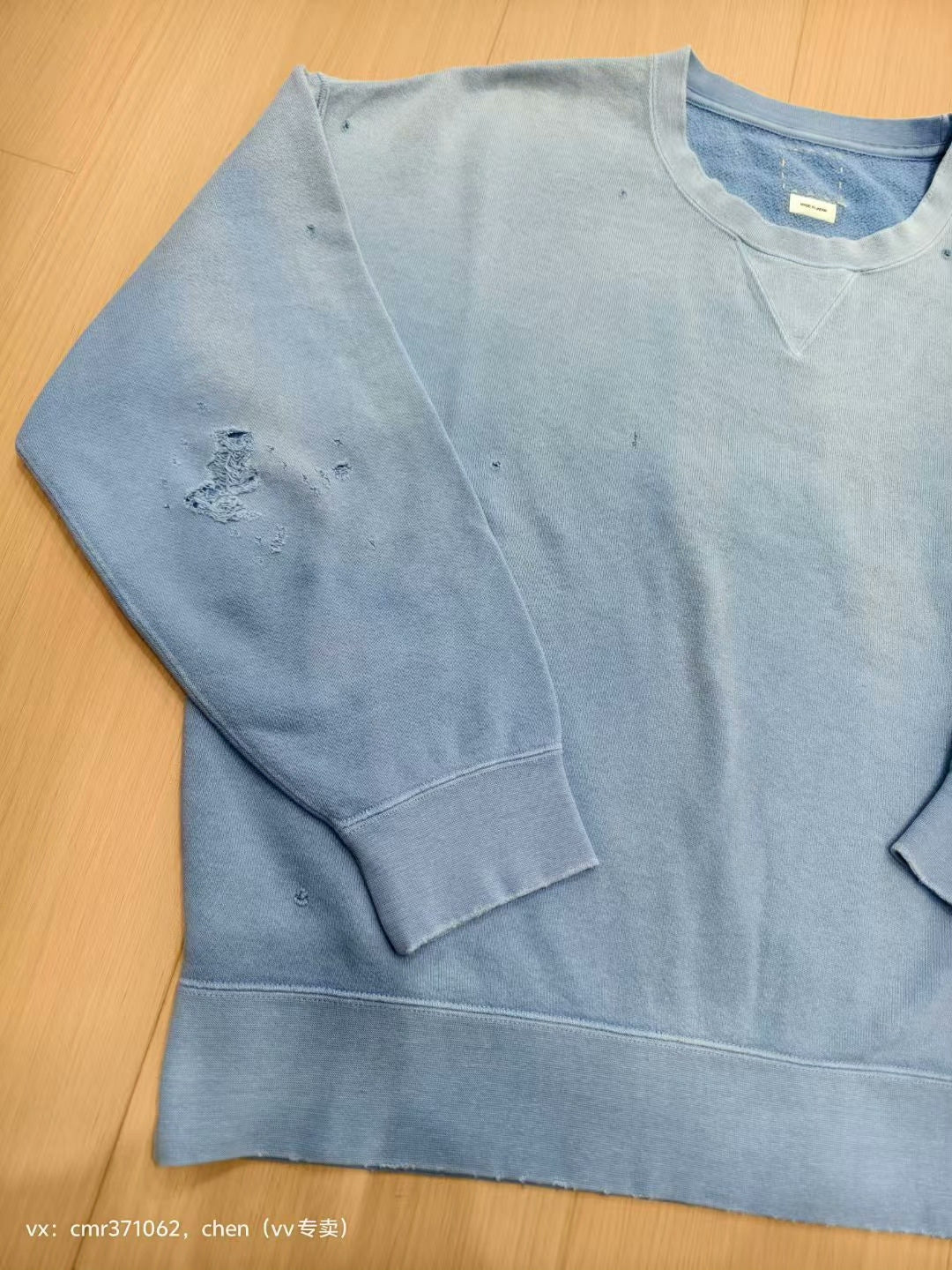 visvim 21SS Amplus Crew L/S Crash