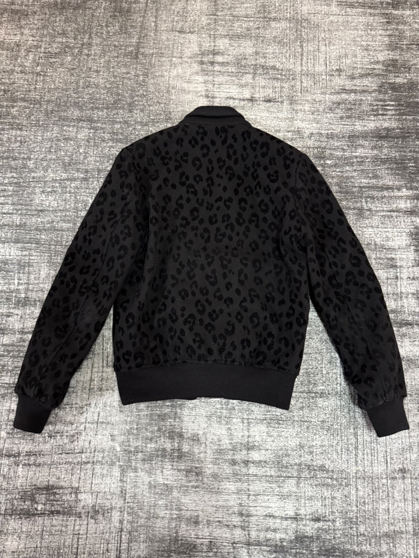 Saint Laurent 15FW Leopard Print Bomber Jacket